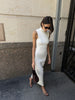 CLARE skirt, white