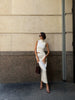 CLARE skirt, white