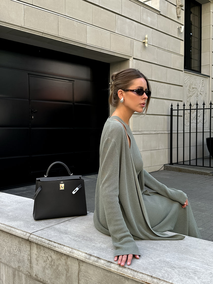 KHAYAL cardigan, rosemary