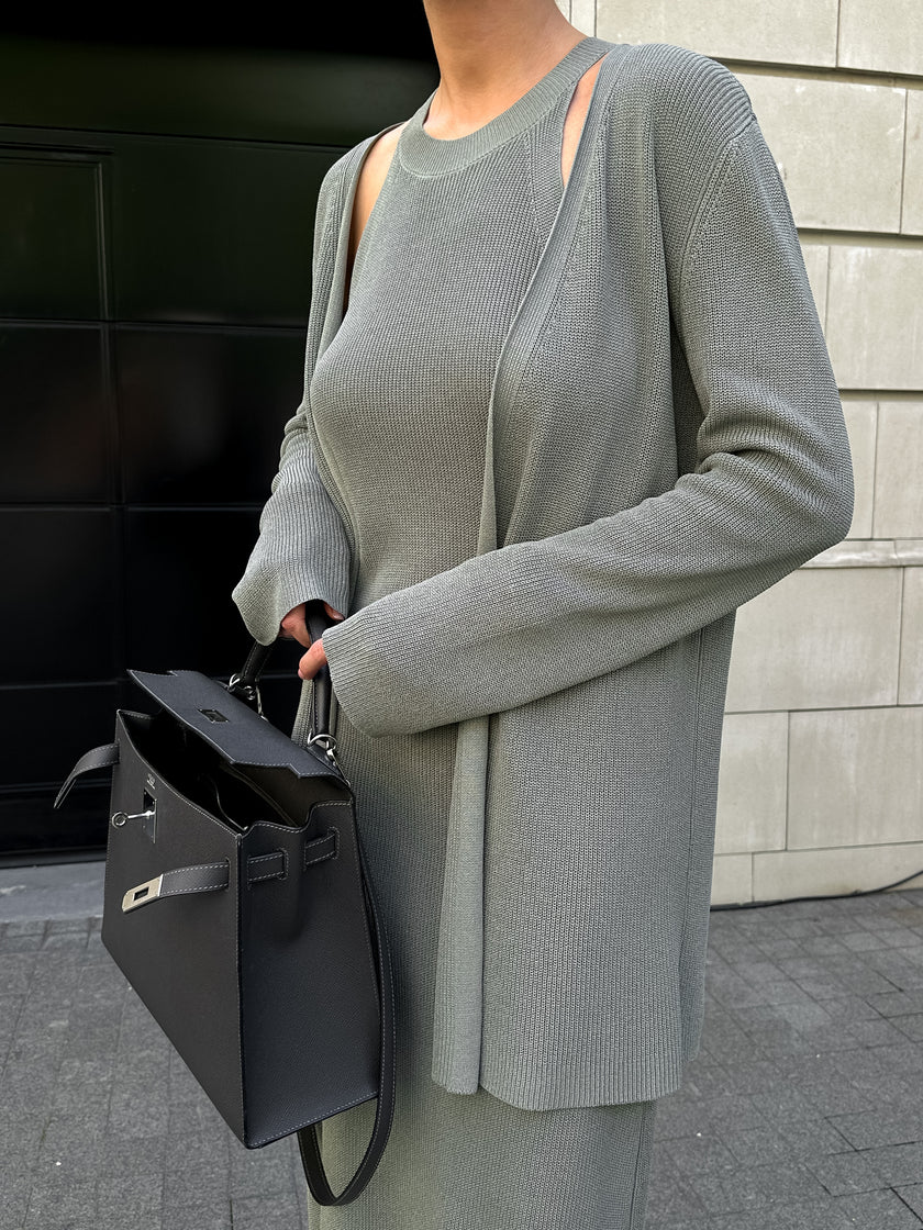 KHAYAL cardigan, rosemary