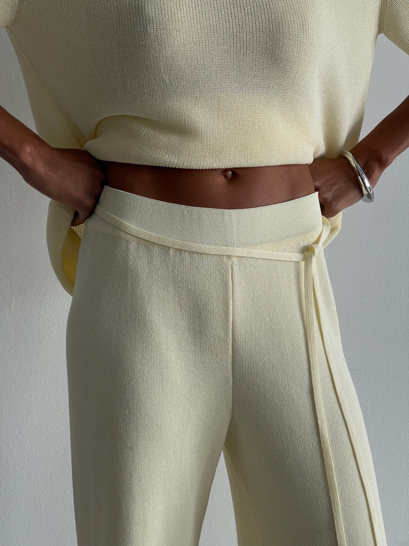 KHAYAL pants, vanilla