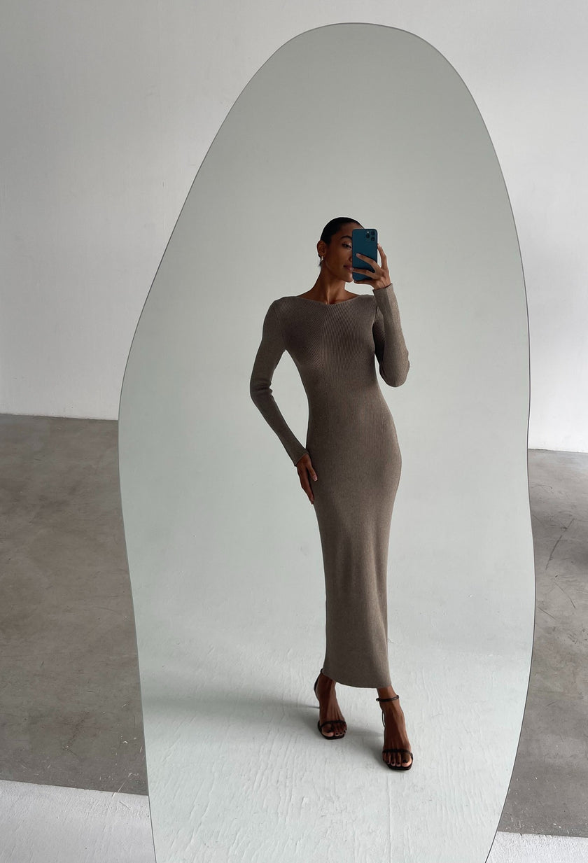 AREESHA dress, mocha