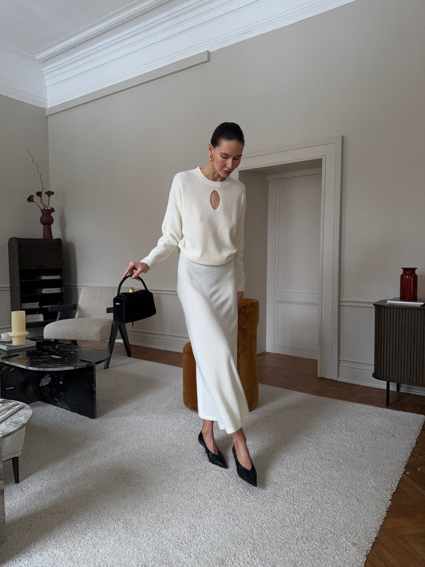 ALESSANDRA skirt, milk