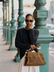 AMANDA basic sweater, anthracite