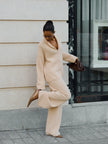 AMANDA basic pants, powder pink