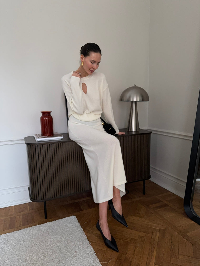 ALESSANDRA skirt, milk