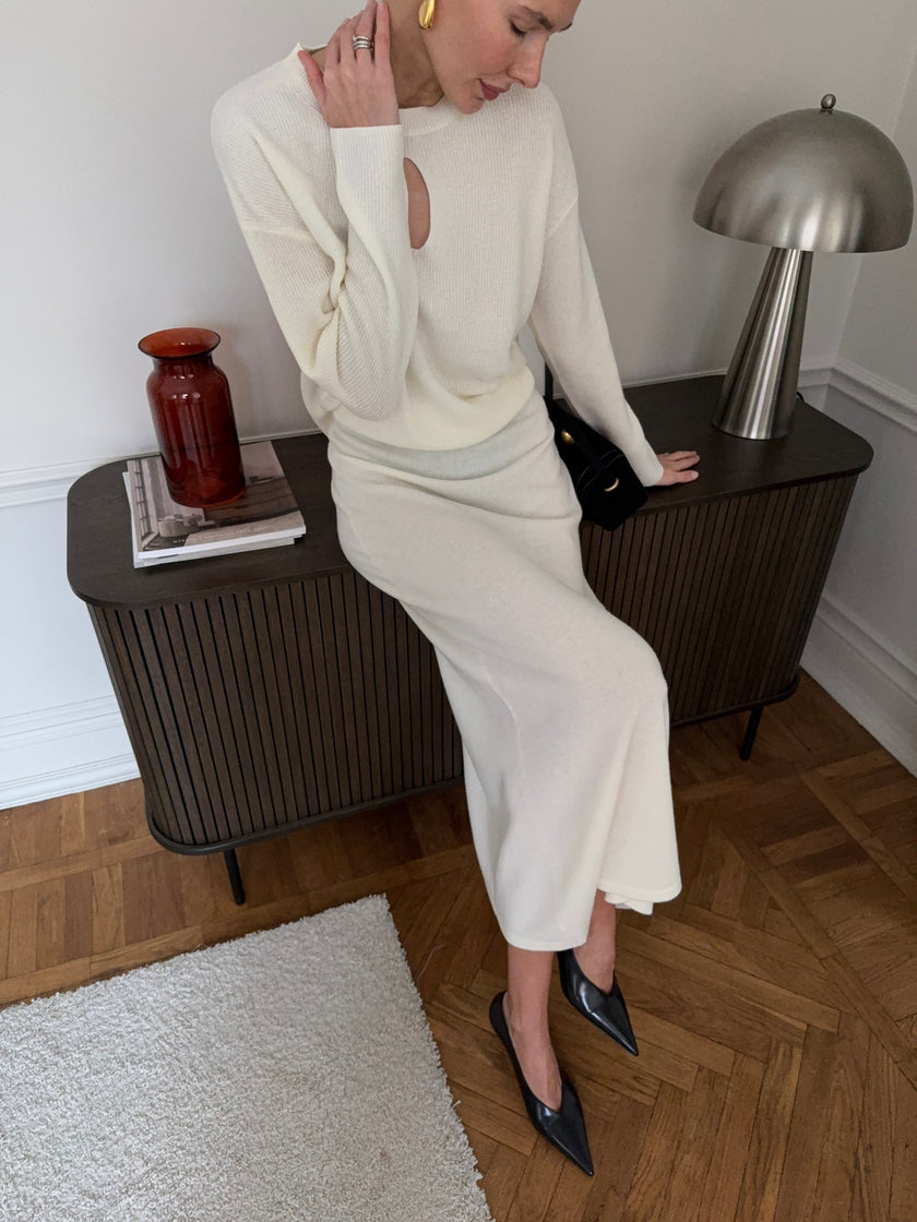 ALESSANDRA skirt, milk