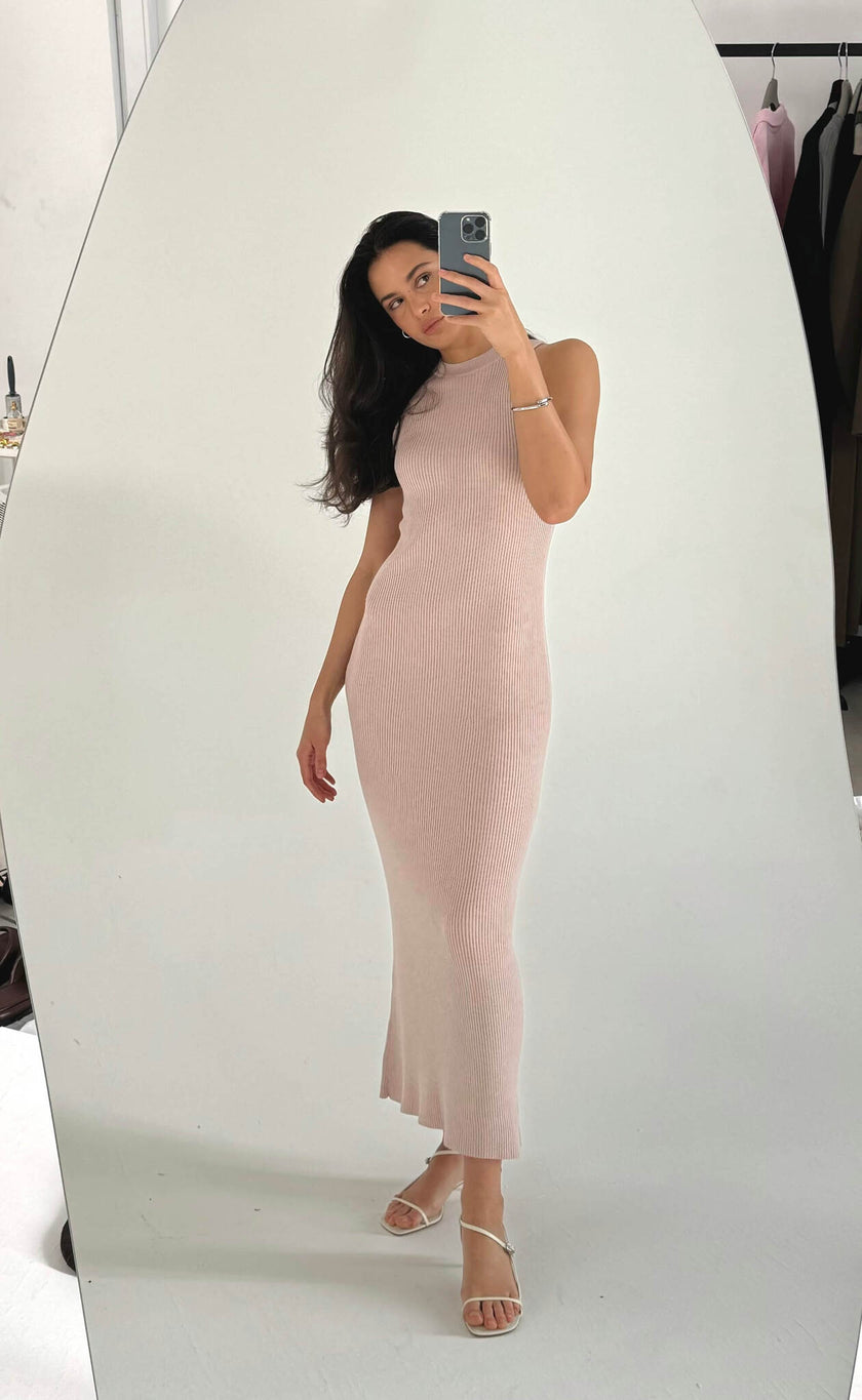 STELLA dress, powder