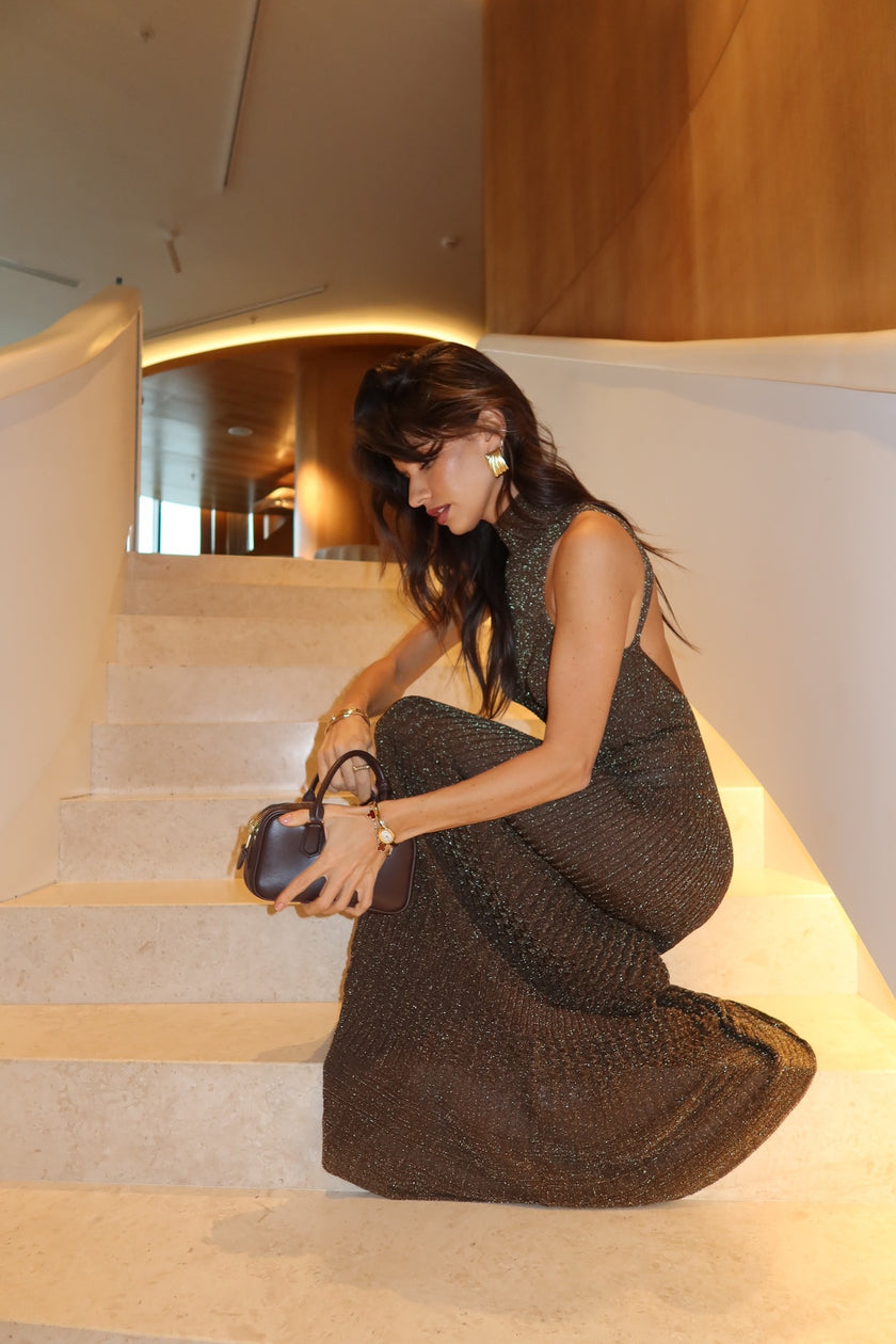 ANITA dress, chocolate