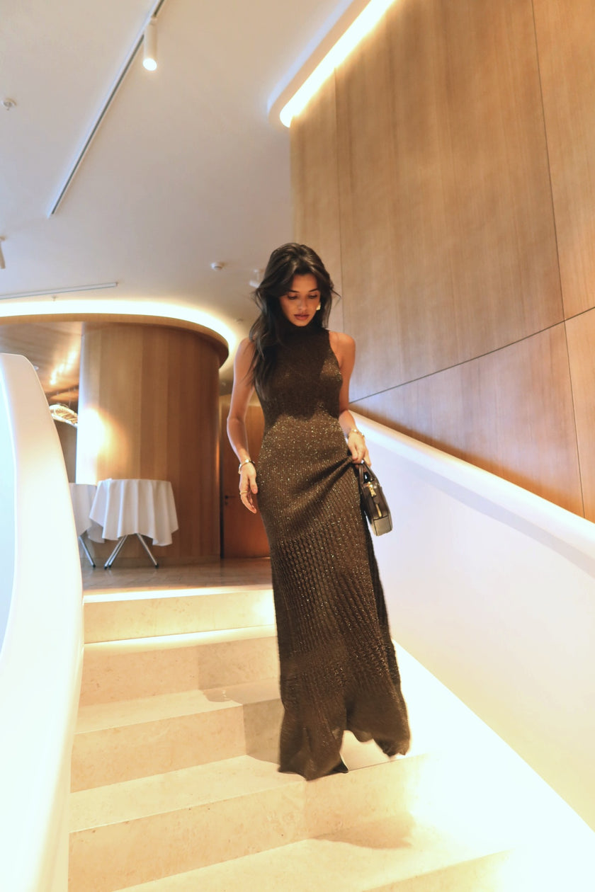 ANITA dress, chocolate