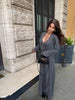 NARINA cardigan, gray-melange