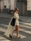 ROMEE cardigan long, milk