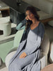 NARINA cardigan, gray-melange