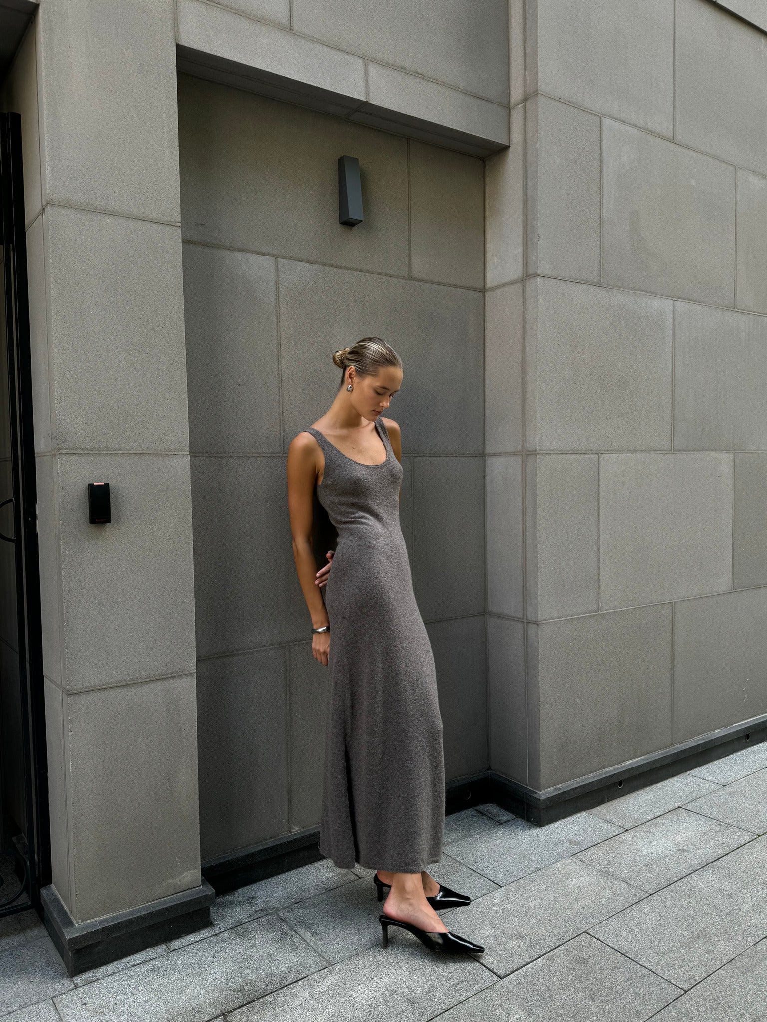 MIU dress, mocha
