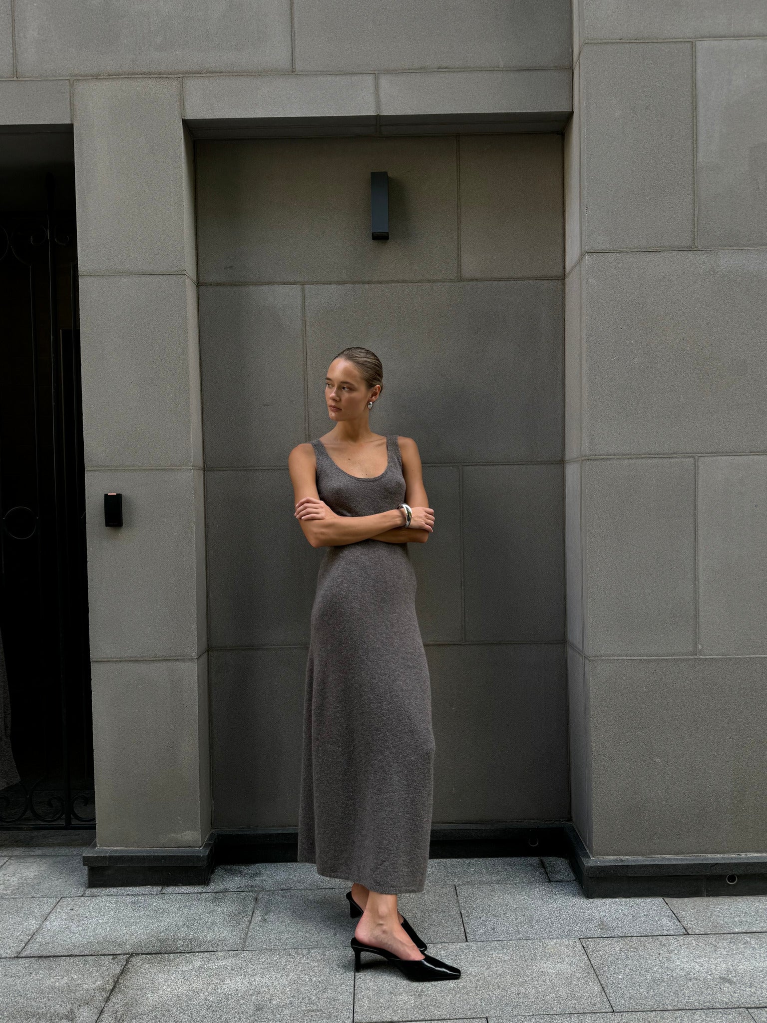 MIU dress, mocha