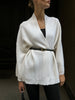 FABIA cape cardigan, milk