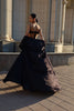 MOROCCO abaya-cape, black