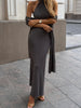IREN dress, ardesia
