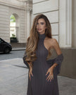 IREN dress, ardesia
