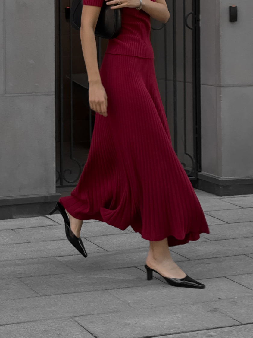 COLETTE skirt, marsala