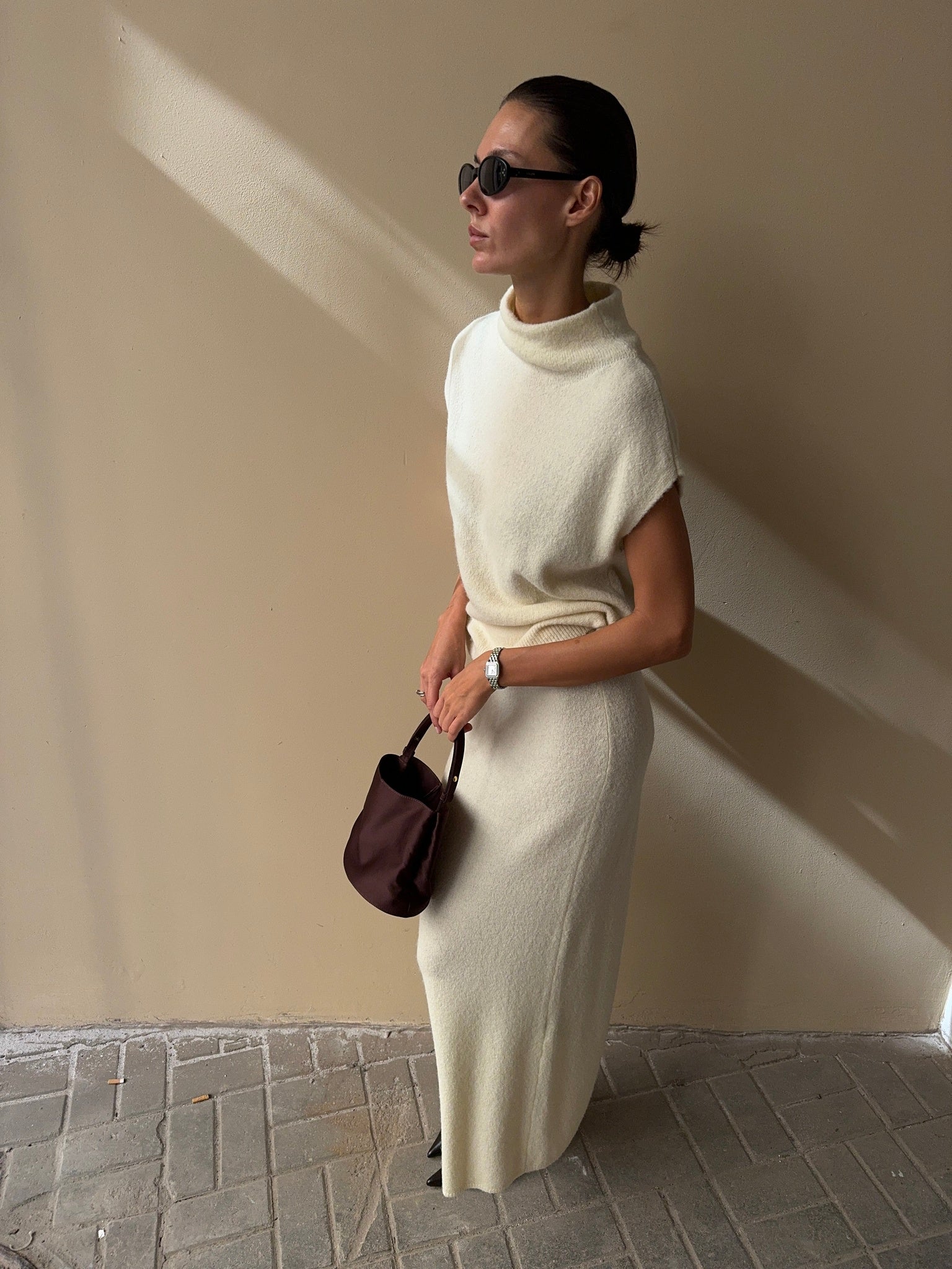 MIU top, milk