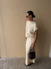 MIU skirt, milk