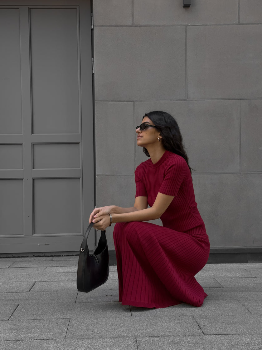 COLETTE top, marsala