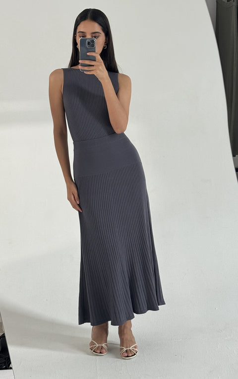 MISHA skirt, gray