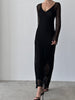 MOANA set with black cami, black