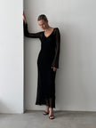 MOANA set with black cami, black