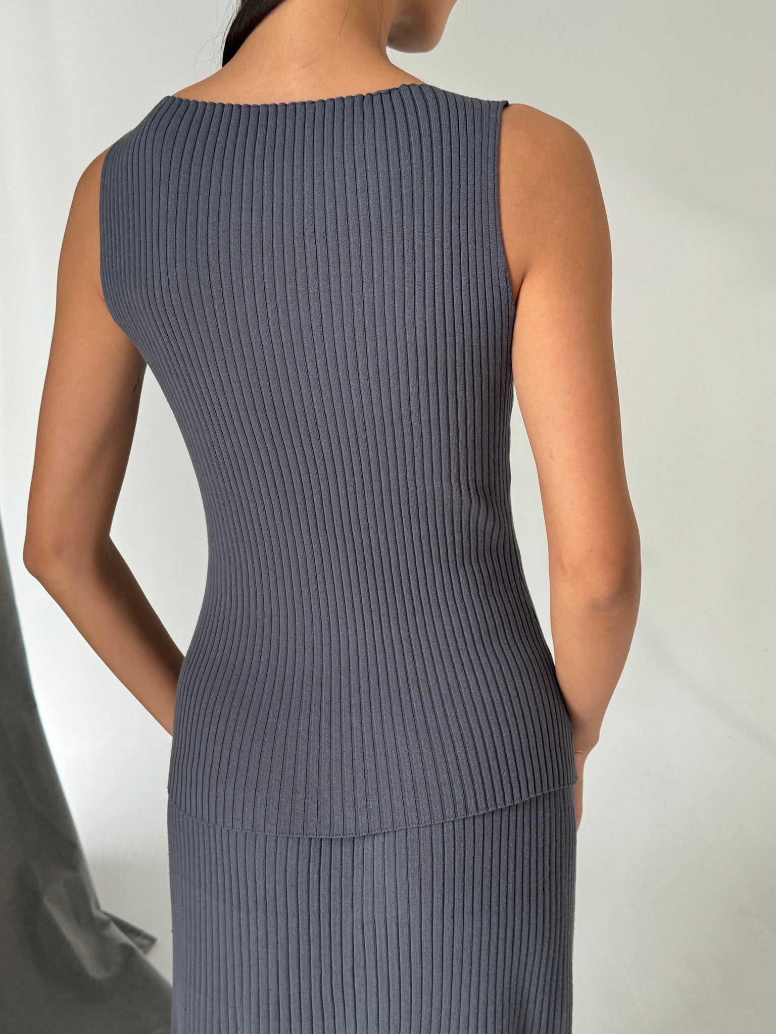 MISHA top, gray