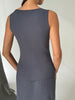 MISHA top, gray