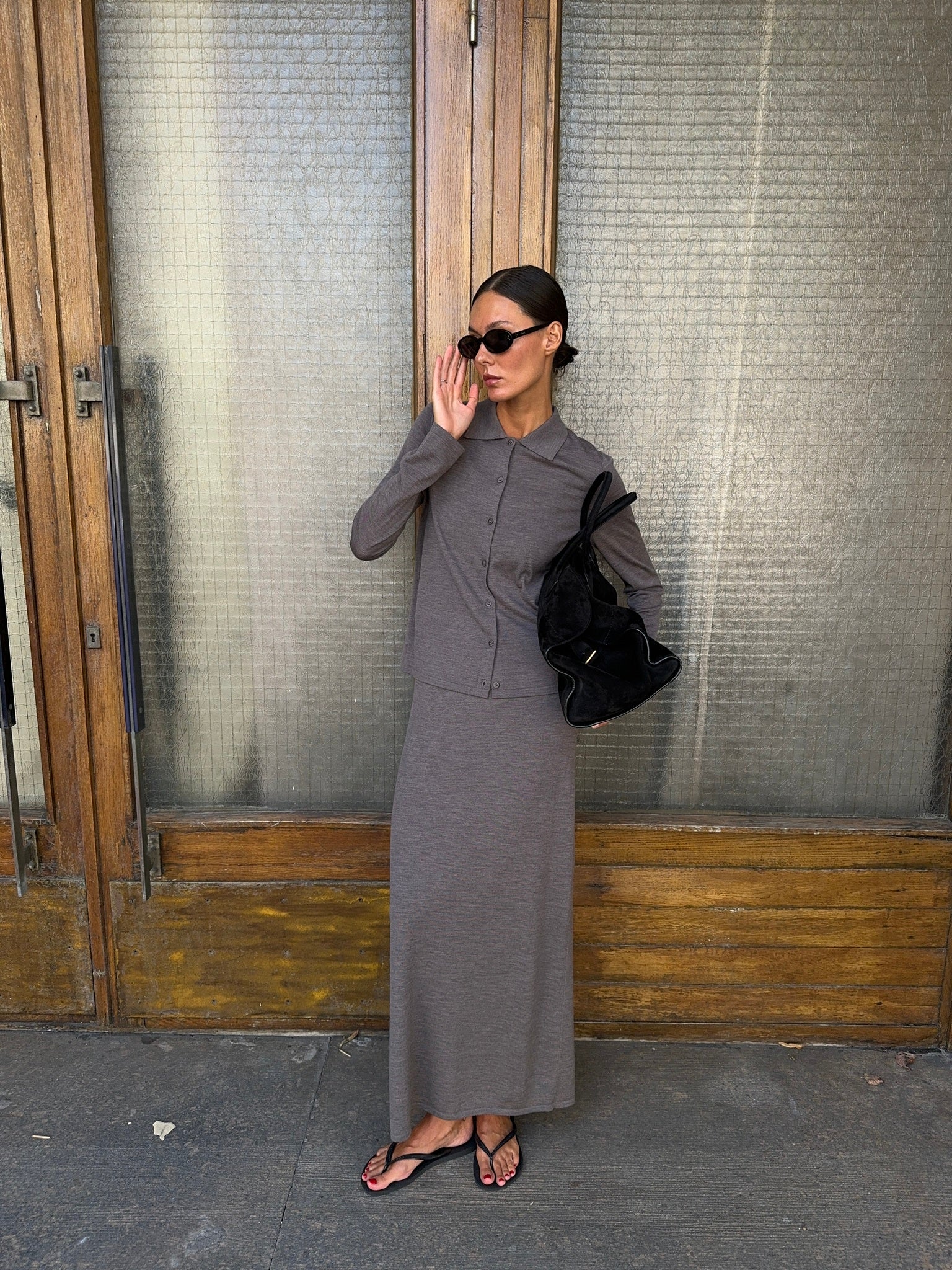 GIOVANNA skirt, mocha