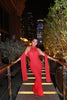 IREN dress, red