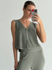 KHAYAL vest, rosemary