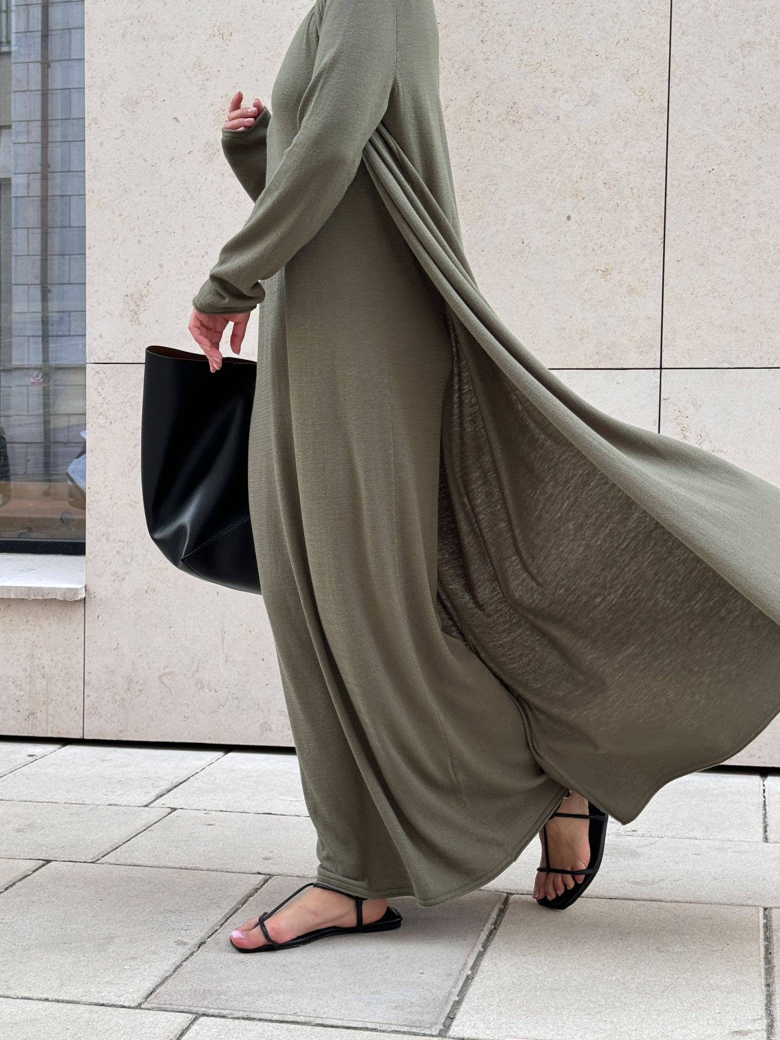 NARINA cardigan, khaki