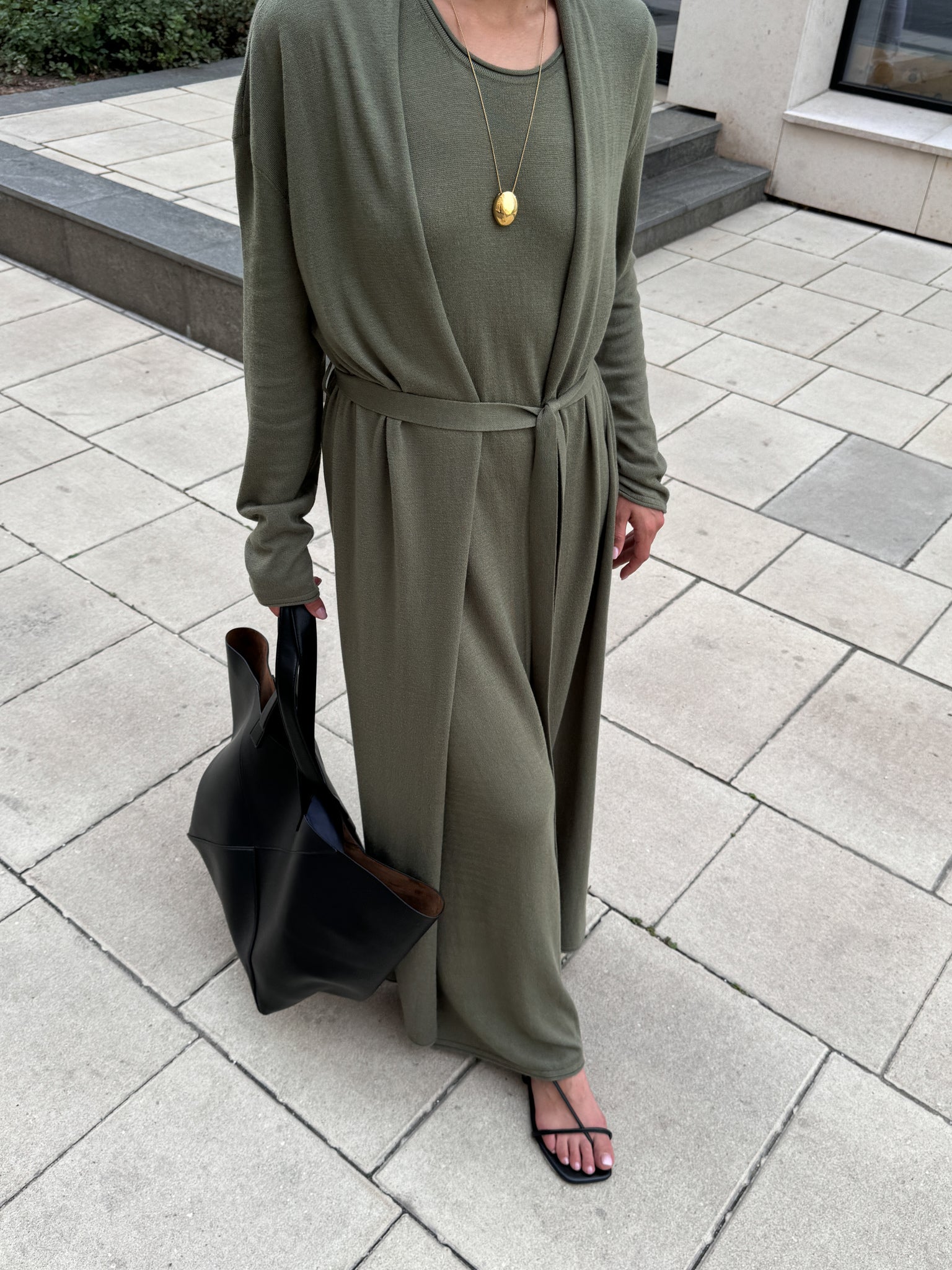 NARINA cardigan, khaki