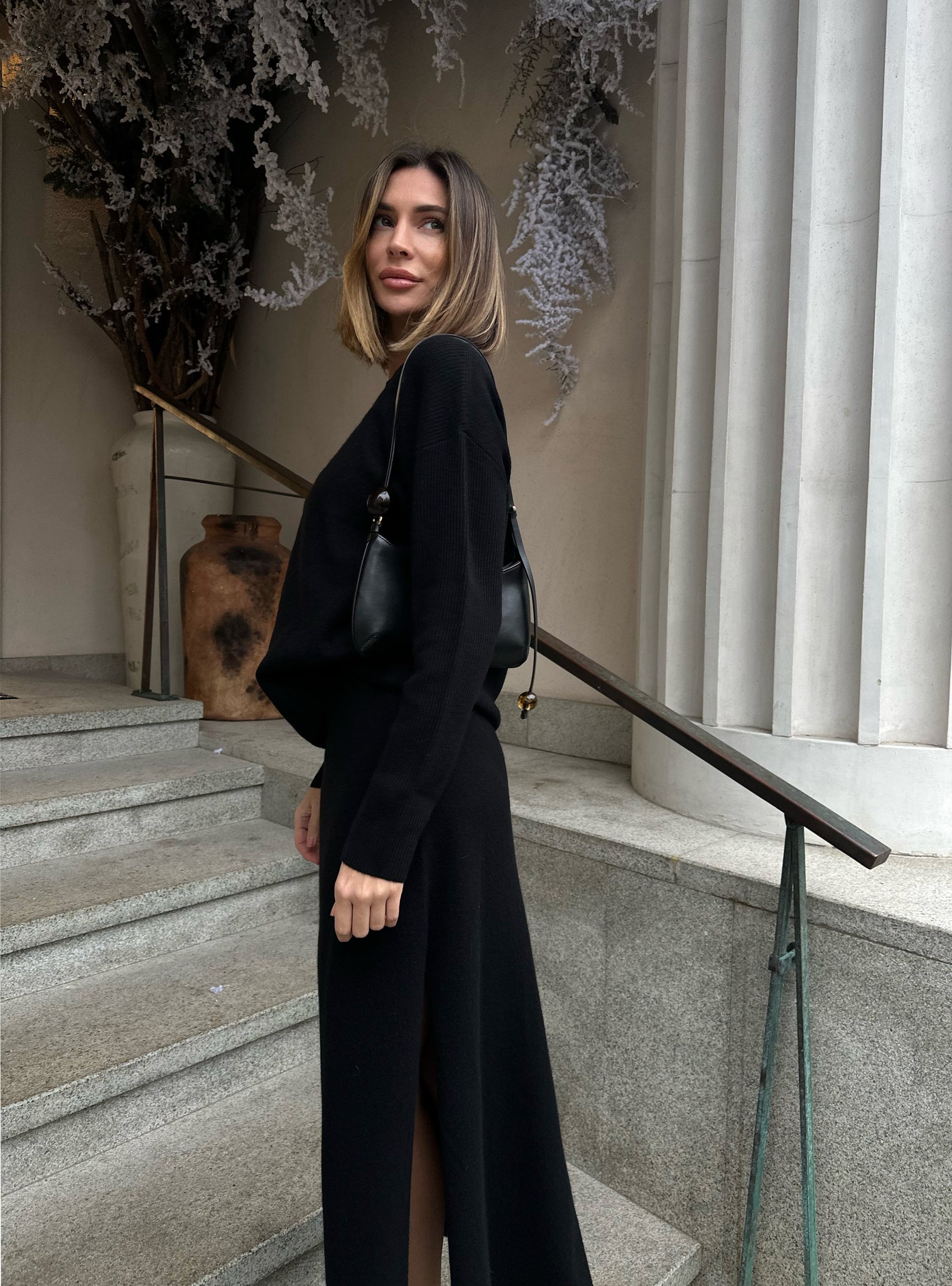 ALESSANDRA jumper, black