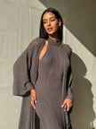 IREN cardigan , ardesia