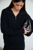 FABIA anorak sweater, black