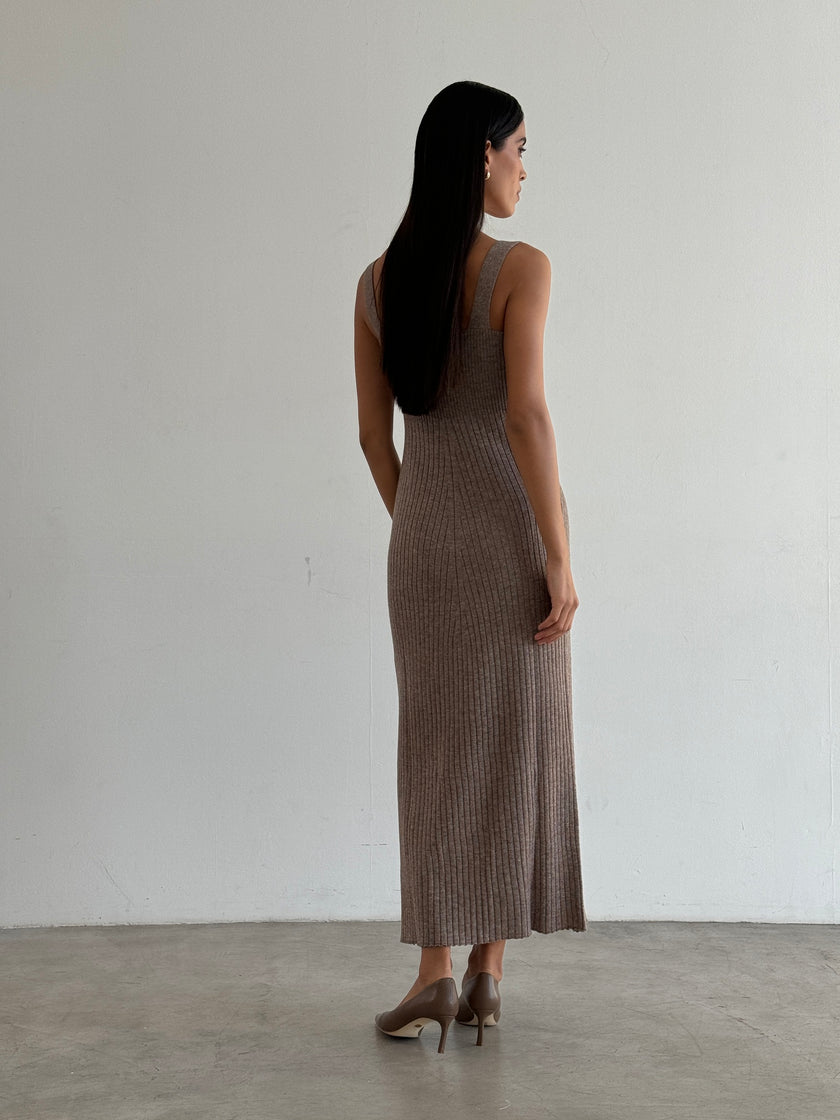 SORAYA dress, beige melange