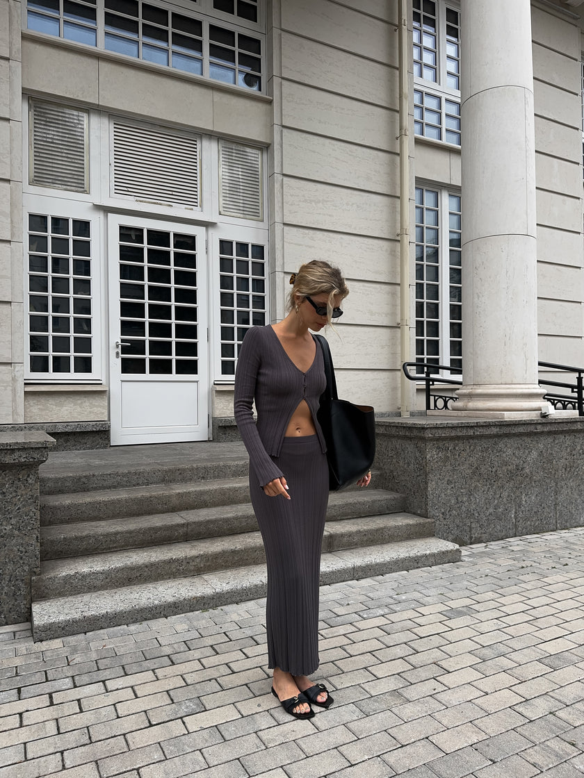 COTY cardigan, ardesia