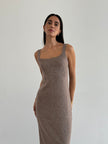 SORAYA dress, beige melange