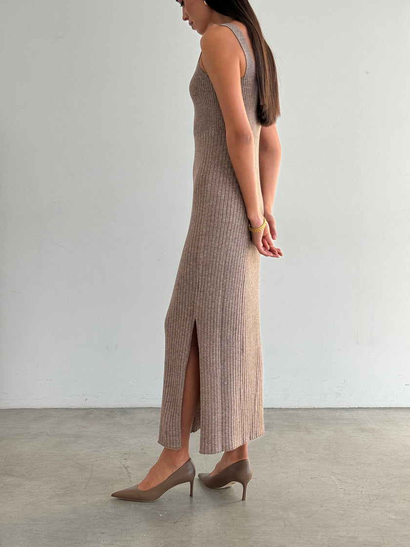 SORAYA dress, beige melange