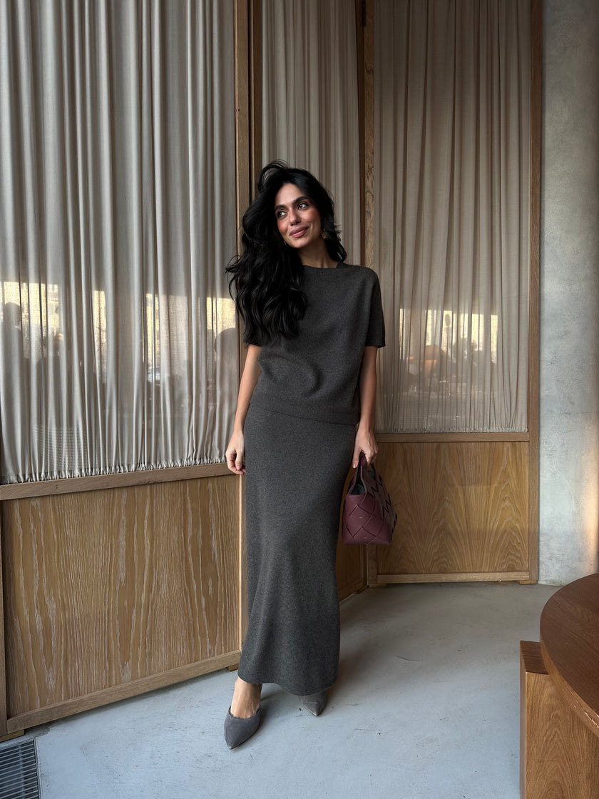 ALINA skirt, chocolate