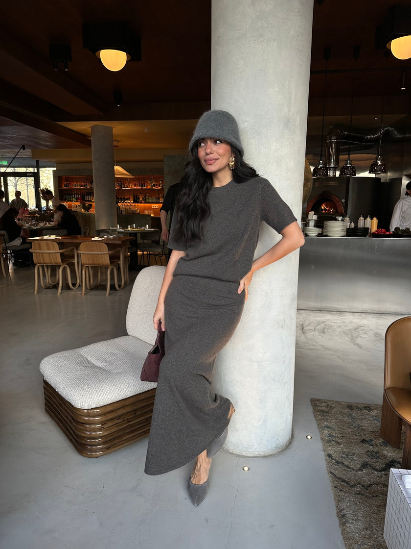 ALINA skirt, chocolate