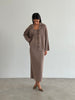 SORAYA cardigan, beige mélange