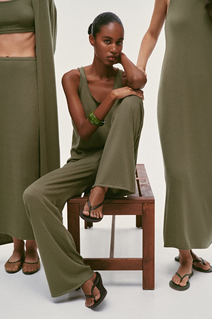 NARINA basic top, khaki