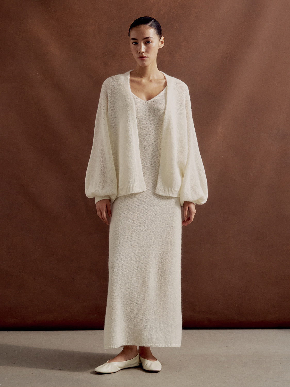 DIORA cardigan, milk