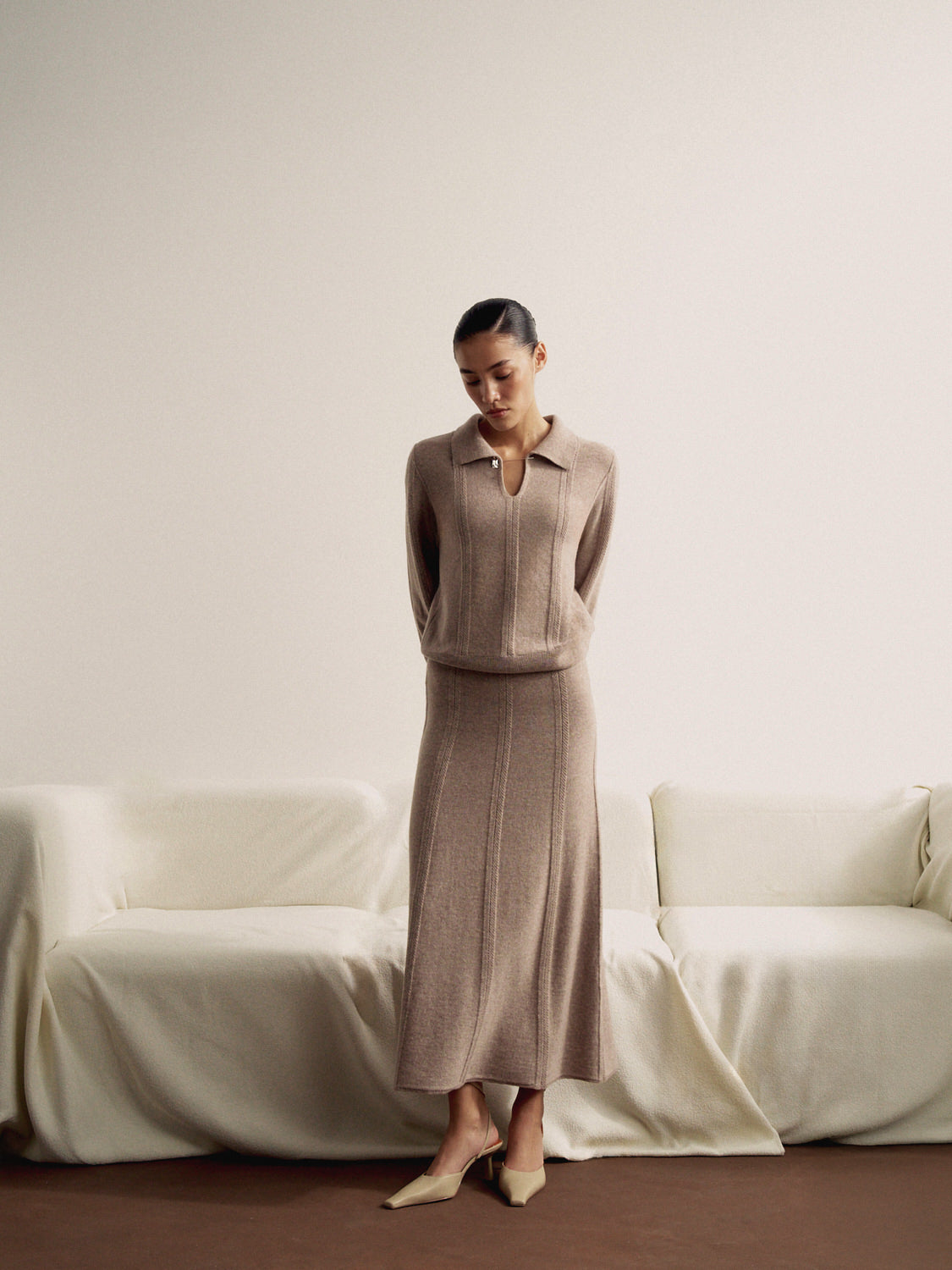 SCARLETT skirt, mocha